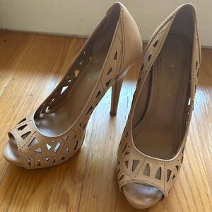 2/$15: BCBGeneration Women's Landee Peep-Toe Pump Mojave